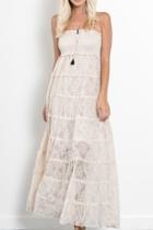 Strapless Crochet Dress