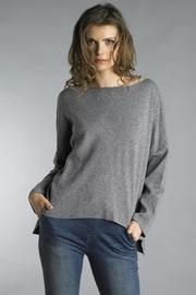 Cut-out Bow Sweater