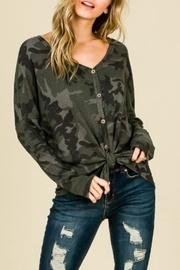  Camo Waffle Tie-top