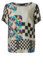  Silk Print Top