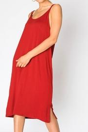  Strappy Slit Dress
