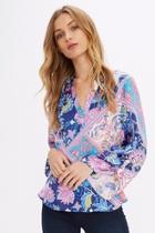  Vibrant Silk Blouse