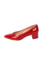  Red, Patent-leather Pumps