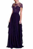  Short Sleeve Gown