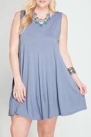  Periwinkle Plus Dress