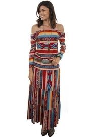  Serape Maxi Skirt