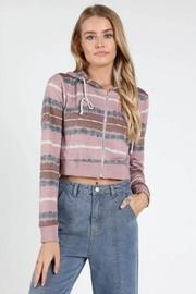  Tie-dye Cropped Hoodie