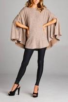  Circle Poncho Top