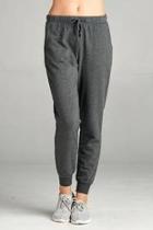  Charcoal French Terry Jogger