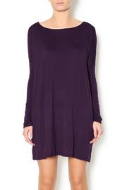  Purple Knit Dress