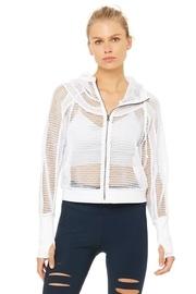 Mesh Hooded Jacket