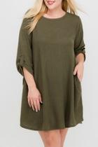  Dana Olive Dress