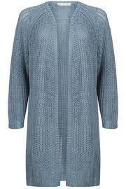  Blue Knit Cardigan