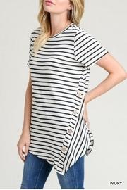  Side-button Short Sleeve