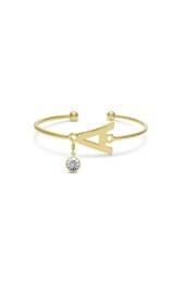  Diamond Initial Bracelet