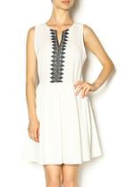  Notch Neck Dress