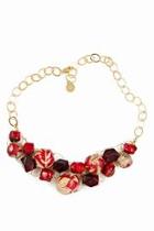  Sari-wrapped Gemstone Necklace