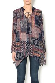  Lace Back Tunic