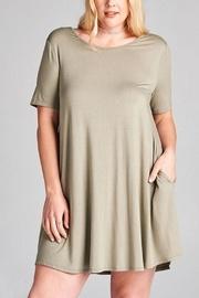  Plus Crisscross Dress