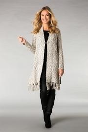  Fringe Long Cardigan