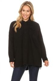  Raw Hem Shirt