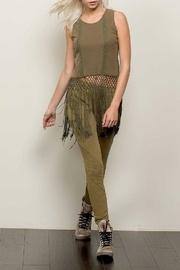  Summer Distressed Top