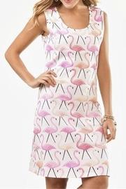 Flamingo Shift Dress