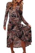 Pattern Wrap Dress
