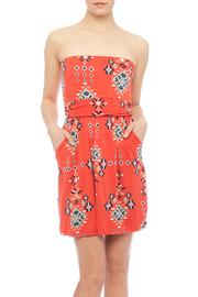  Orange Pocket Dress