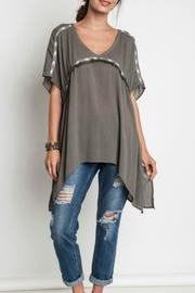  Tribal Detail Blouse