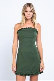  Back Wrapped Mini-dress