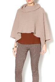  Nude Crop Poncho