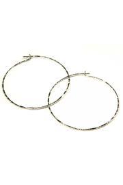  Thin Textured Hoops