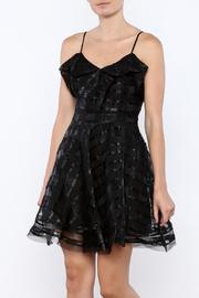  Organza Ruffle Dress