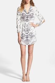 V-neck Silk Dress