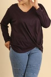 Purple Sweater Top