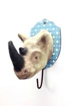  Rhino Trophy Coat-hook