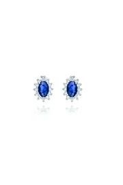  Sapphire Pave Studs