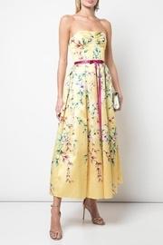 Strapless Mikado Dress