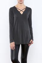  Cross Front Tunic