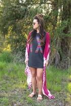  Bubble Gum Tie Dye Duster