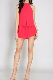  Cherry Pink Romper