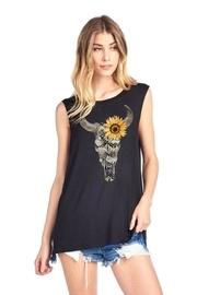  Sunflower Steer Tank