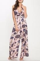  Floral Ruffle Jumpsuit