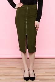  Green Midi Skirt