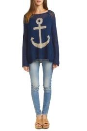  Anchor Raglan Sweater Top