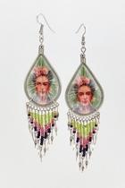  Frida-kahlo Chandelier Earrings