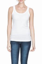  White Scoop Tank