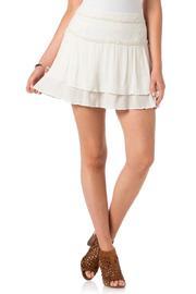  White Tiered Skirt