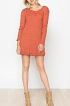  Knit Henley Tunic/sweater